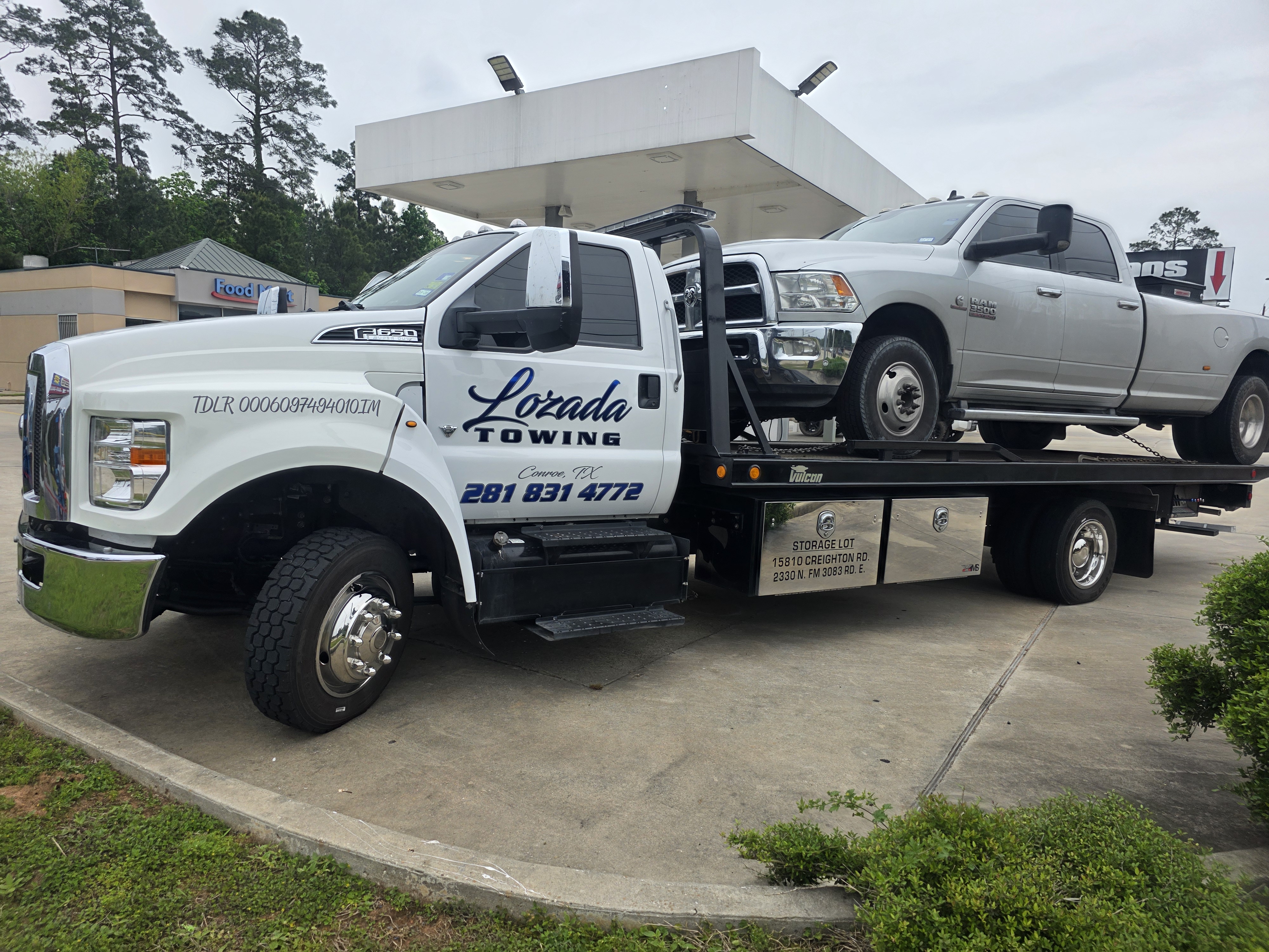 Pickup truck recovery